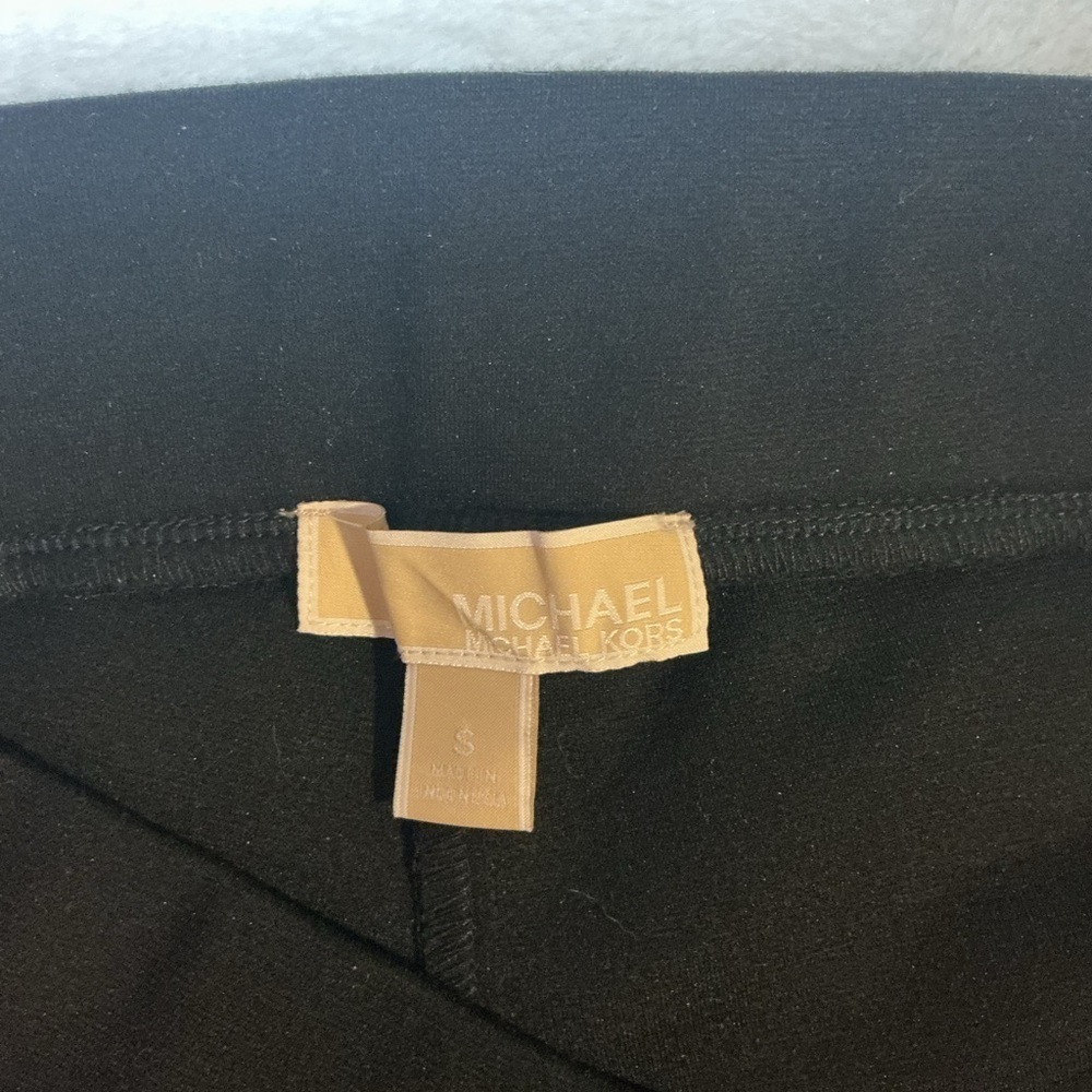 Black Faux Leather Leggings - Picture 7 of 8